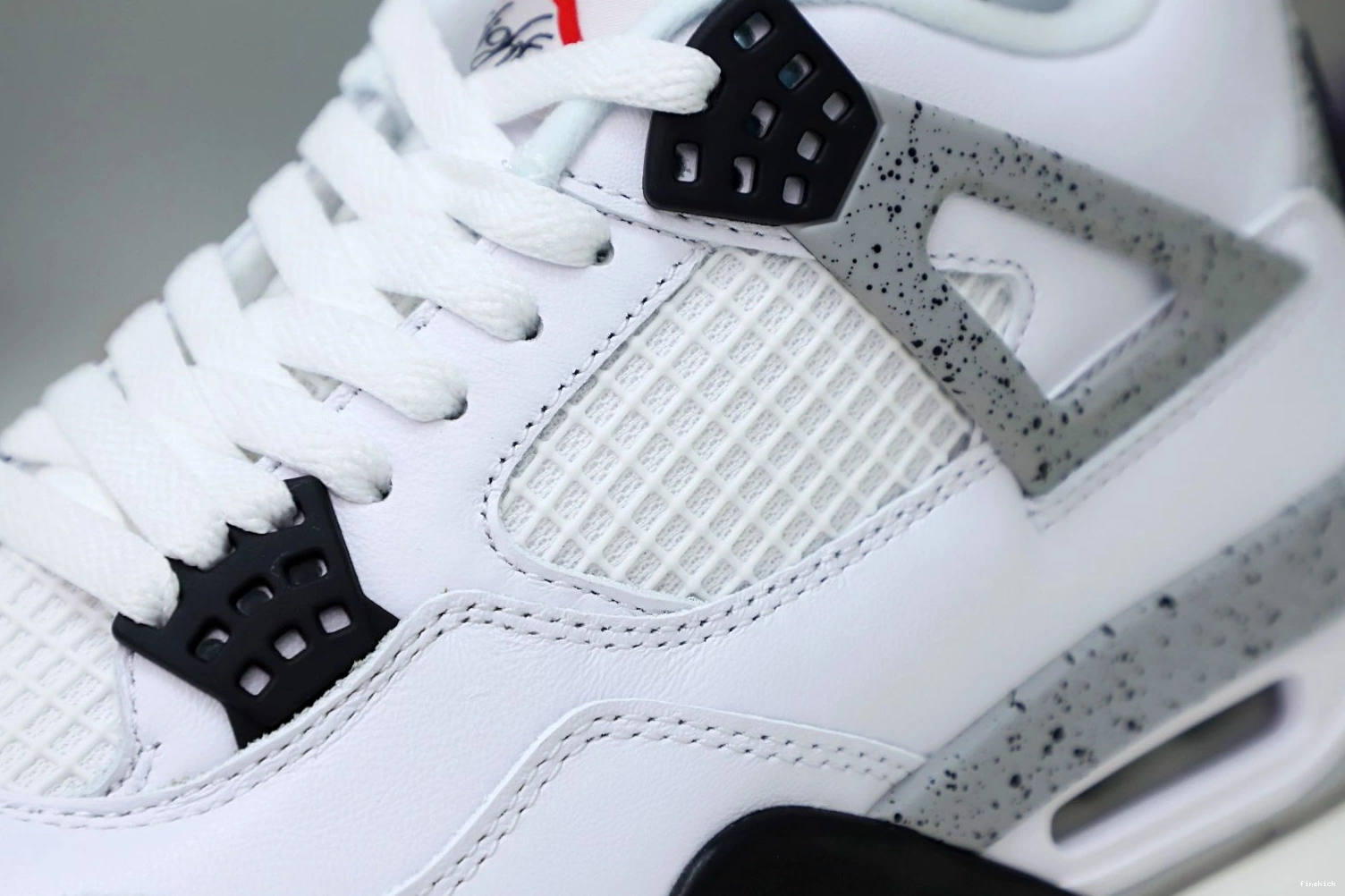 Air Cement Jordan Retro 4 White 0709